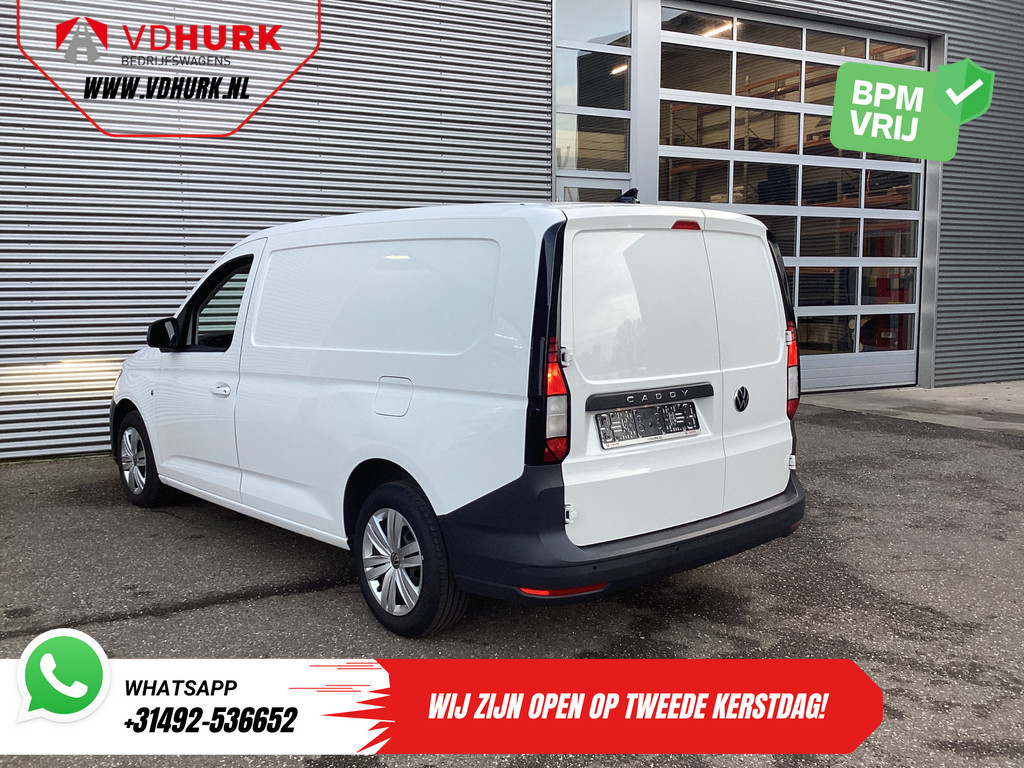 Volkswagen Caddy Cargo Maxi Bestelbus 2.0 TDI 125 pk DSG Aut. Adapt.Cruise/ LED/ Carplay/ Standkachel/ Stoelverw./ PDC 7