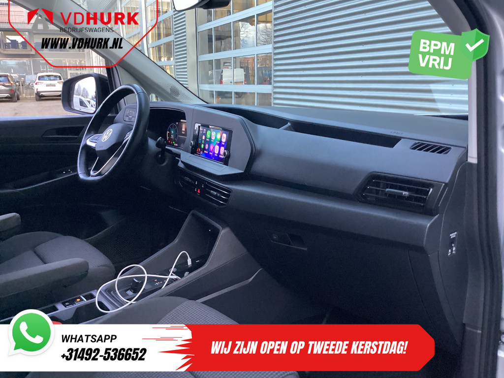 Volkswagen Caddy Cargo Bestelbus 2.0 TDI 125 pk DSG Aut. Virtual Cockpit/ Carplay/ Standkachel/ Stoelverw./ Cruise/ Camera/ PDC 10