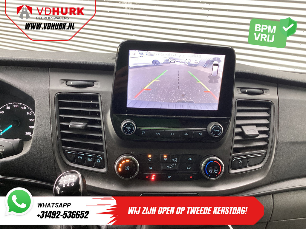 Ford Transit Custom Bestelbus 2.0 TDCI 130 pk L2 Trend EXPORT Carplay/ 2.8t trekverm./ Stoelverw./ Imperiaal/ Navi/ Cruise/ Airco/ Camera/ PDC 14