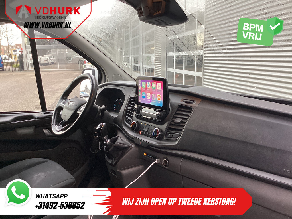 Ford Transit Custom Bestelbus 2.0 TDCI 130 pk L2 Trend EXPORT Carplay/ 2.8t trekverm./ Stoelverw./ Imperiaal/ Navi/ Cruise/ Airco/ Camera/ PDC 2