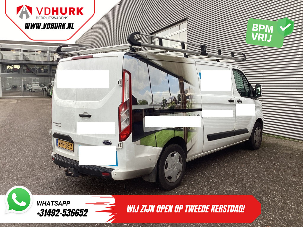 Ford Transit Custom Bestelbus 2.0 TDCI 130 pk L2 Trend EXPORT Carplay/ 2.8t trekverm./ Stoelverw./ Imperiaal/ Navi/ Cruise/ Airco/ Camera/ PDC 8