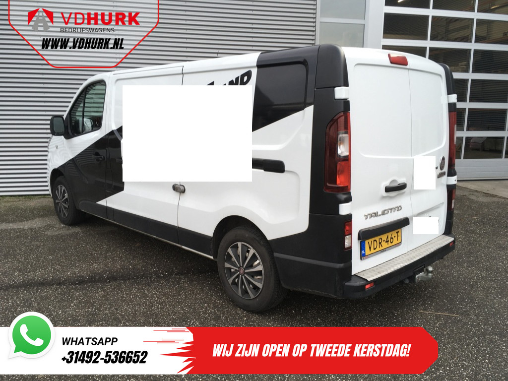Fiat Talento Bestelbus 1.6 MJ 120 pk L2 EXPORT 3 Pers./ 2xSchuifdeur/ Navi/ Airco/ PDC/ Trekhaak 1