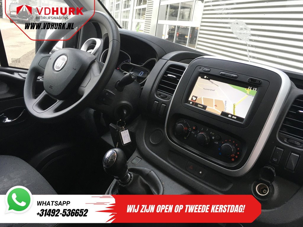 Fiat Talento Bestelbus 1.6 MJ 120 pk L2 EXPORT 3 Pers./ 2xSchuifdeur/ Navi/ Airco/ PDC/ Trekhaak 2