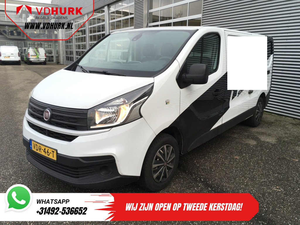 Fiat Talento Bestelbus 1.6 MJ 120 pk L2 EXPORT 3 Pers./ 2xSchuifdeur/ Navi/ Airco/ PDC/ Trekhaak 7