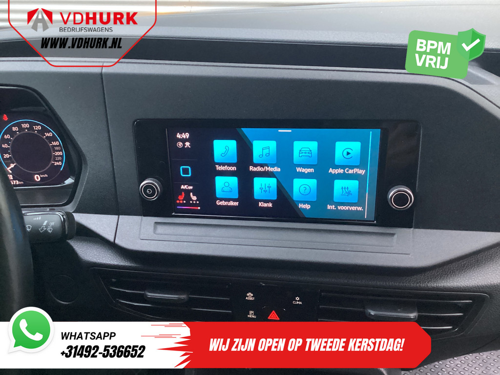 Volkswagen Caddy Cargo Bestelbus 2.0 TDI 125 pk DSG Aut. Virtual Cockpit/ Carplay/ Standkachel/ Stoelverw./ Camera/ Cruise/ Airco 13