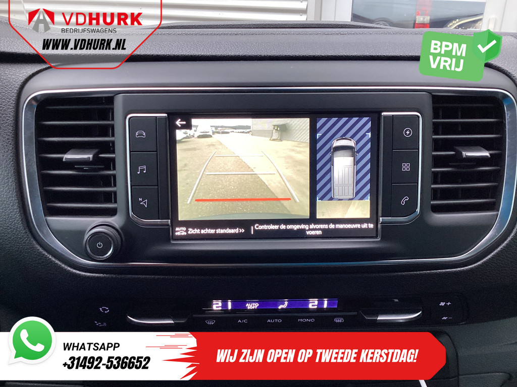 Toyota PROACE Electric Worker Bestelbus 75 kWh 330km WLTP L3 Snellader/ Xenon/ 2x Schuifdeur/ Head-Up/ Standkachel/ Stoelverw./ Carplay/ Climate/ Camera/ LMV 12