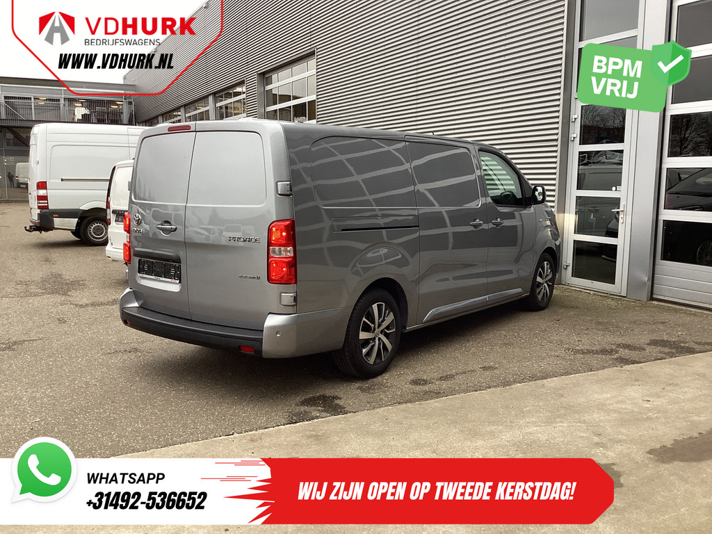 Toyota PROACE Electric Worker Bestelbus 75 kWh 330km WLTP L3 Snellader/ Xenon/ 2x Schuifdeur/ Head-Up/ Standkachel/ Stoelverw./ Carplay/ Climate/ Camera/ LMV 6