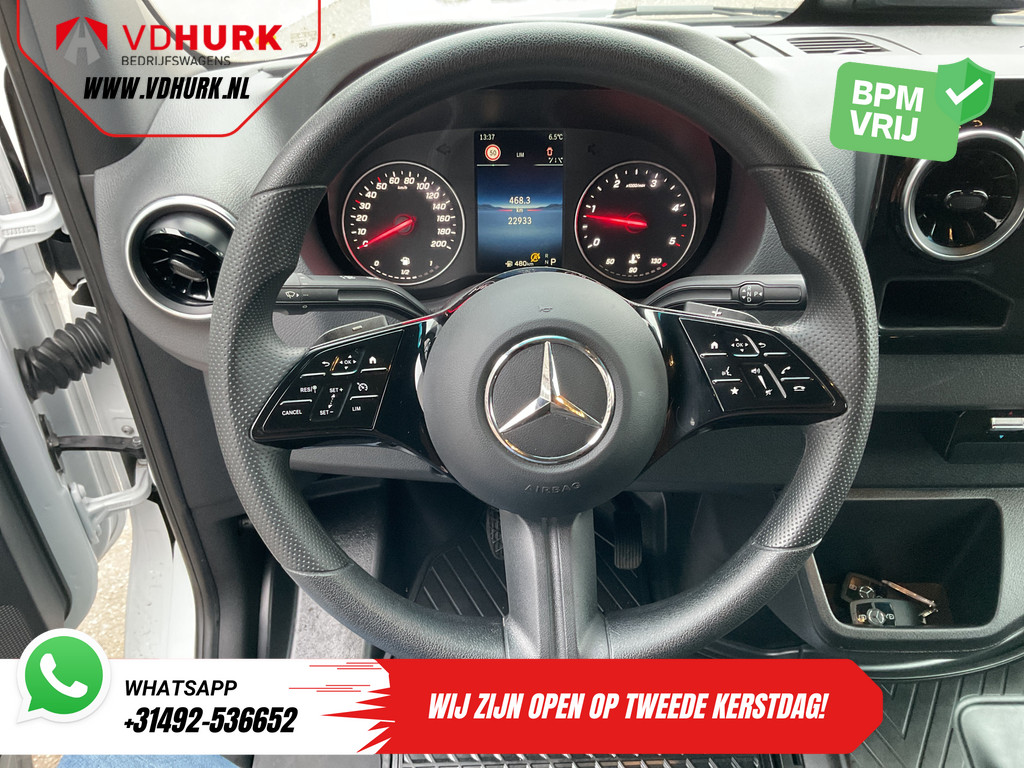 Mercedes-Benz Sprinter Bestelbus 317 CDI Aut. L2H2 Gev.Stoel/ 270 Gr.Deuren/ Stoelverw./ Navi/ Camera/ Cruise/ Airco/ DAB 10