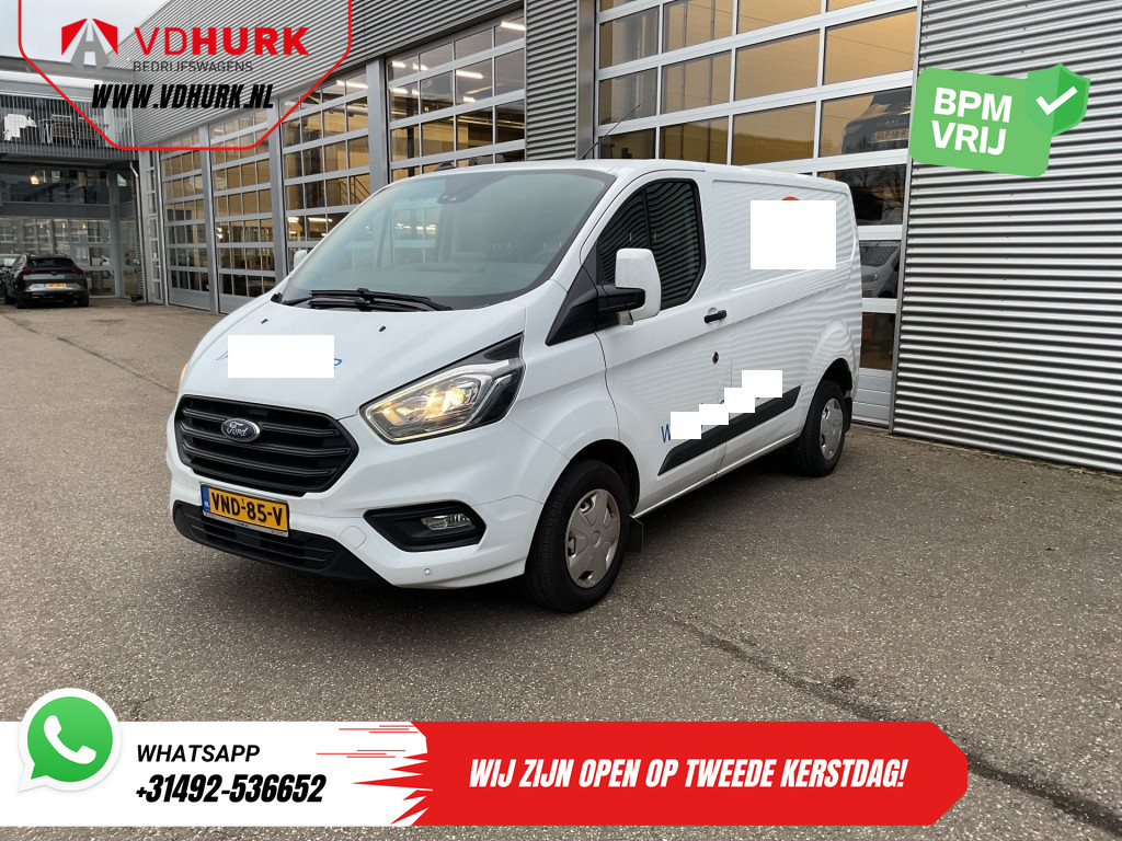 Ford Transit Custom Bestelbus 2.0 TDCI Trend NL Auto/ Carplay/ 2.5t Trekverm./ Camera/ Cruise/ Airco/ Trekhaak 12