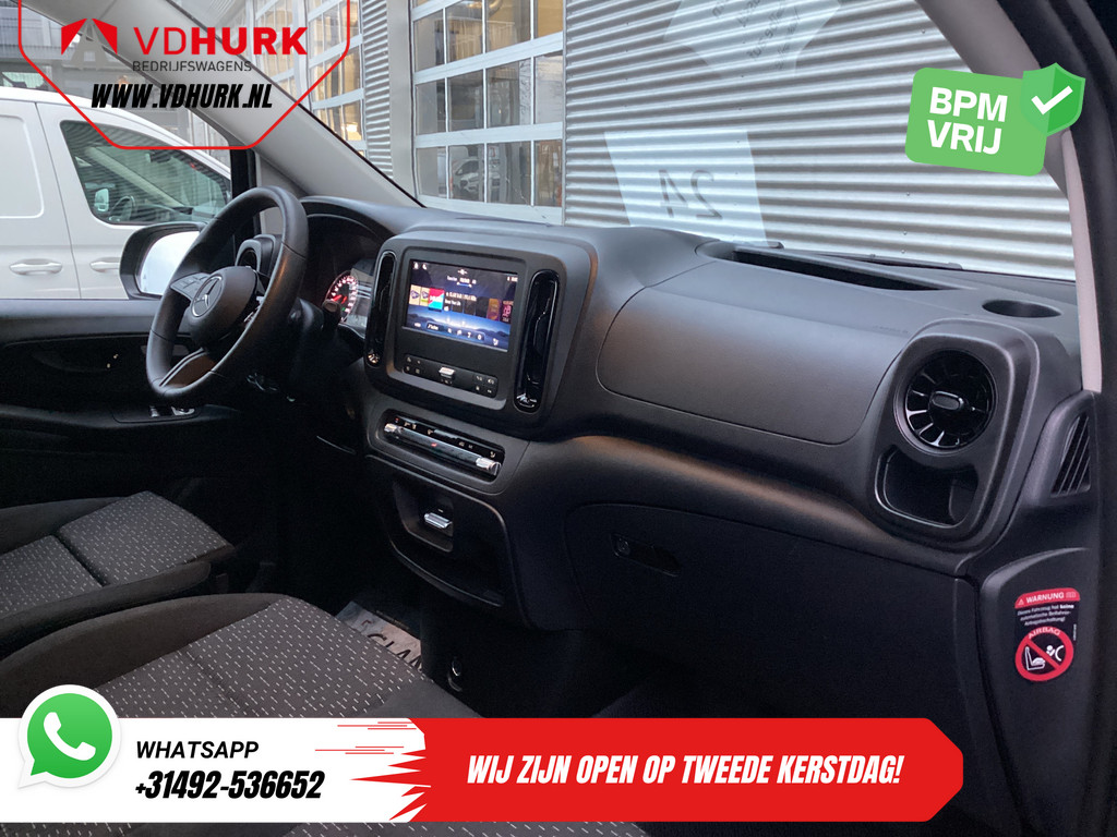 Mercedes-Benz Vito Bestelbus 119 CDI Aut. L3 LED/ 2.5t Trekverm./ 270Gr.Deuren/ Stoelverw./ Carplay/ Camera/ Trekhaak/ Cruise/ PDC/ DAB 10