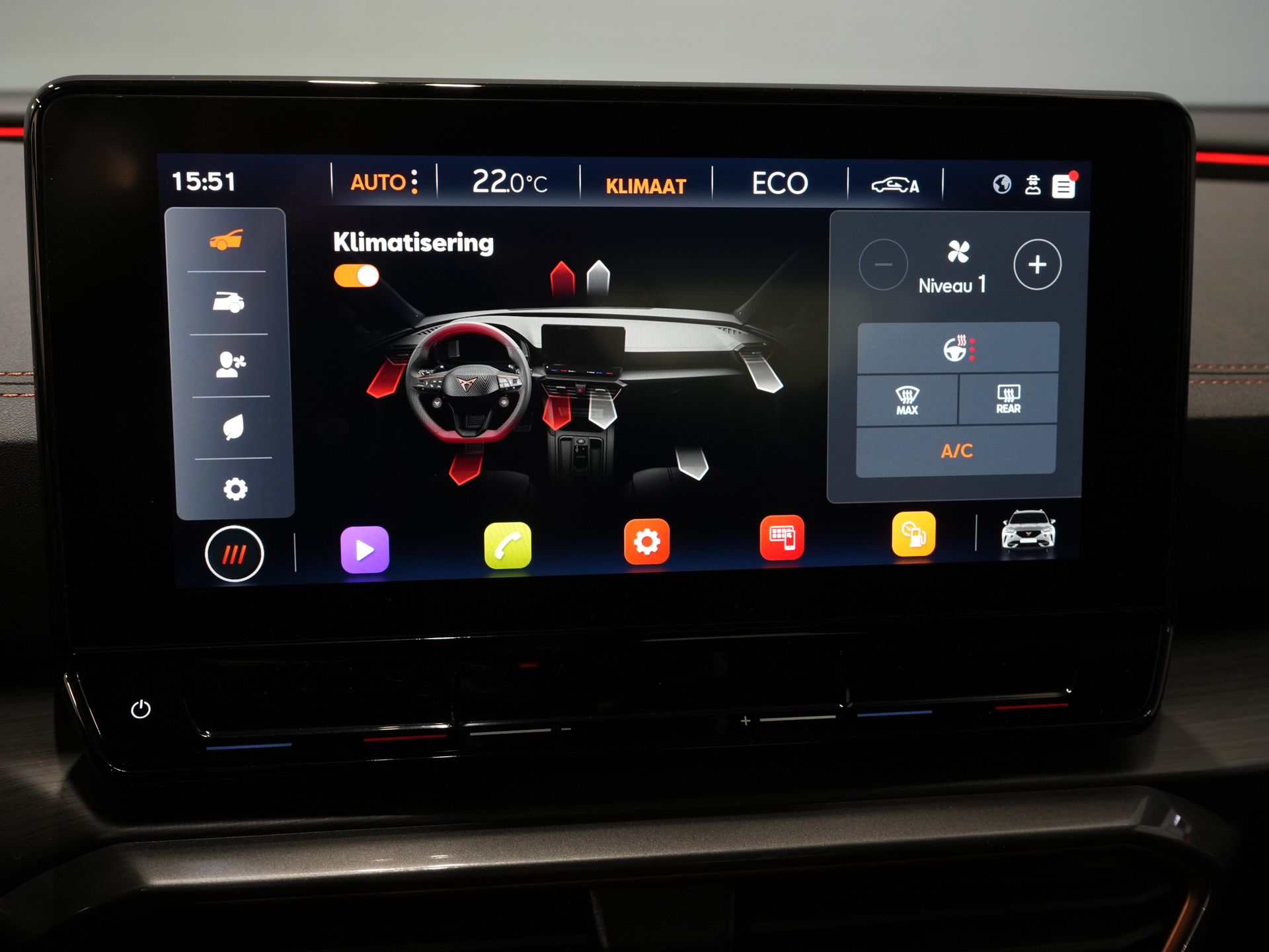 CUPRA Formentor SUV 1.4 e-Hybrid Copper Edition Adapt.Cruise/ Matrix/ Stoelverw./ Camera/ Carplay/ Standkachel/ Stuurverw./ PDC/ Climate 26