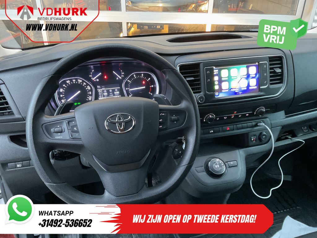 Toyota ProAce Worker Bestelbus 2.0 D-4D 145 pk Aut. L2 Adapt. Cruise/ Inrichting/ Standkachel/ Camera/ PDC/ Dakdragers/ Trekhaak 12