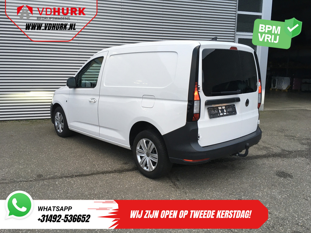 Volkswagen Caddy Cargo Bestelbus 1.5 TSI 115 pk DSG Aut. BENZINE LED/ Adapt.Cruise/ Climate/ Stoelverw./ Navi/ Camera/ Trekhaak 1