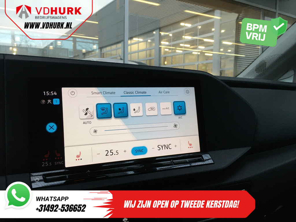 Volkswagen Caddy Cargo Bestelbus 1.5 TSI 115 pk DSG Aut. BENZINE LED/ Adapt.Cruise/ Climate/ Stoelverw./ Navi/ Camera/ Trekhaak 10