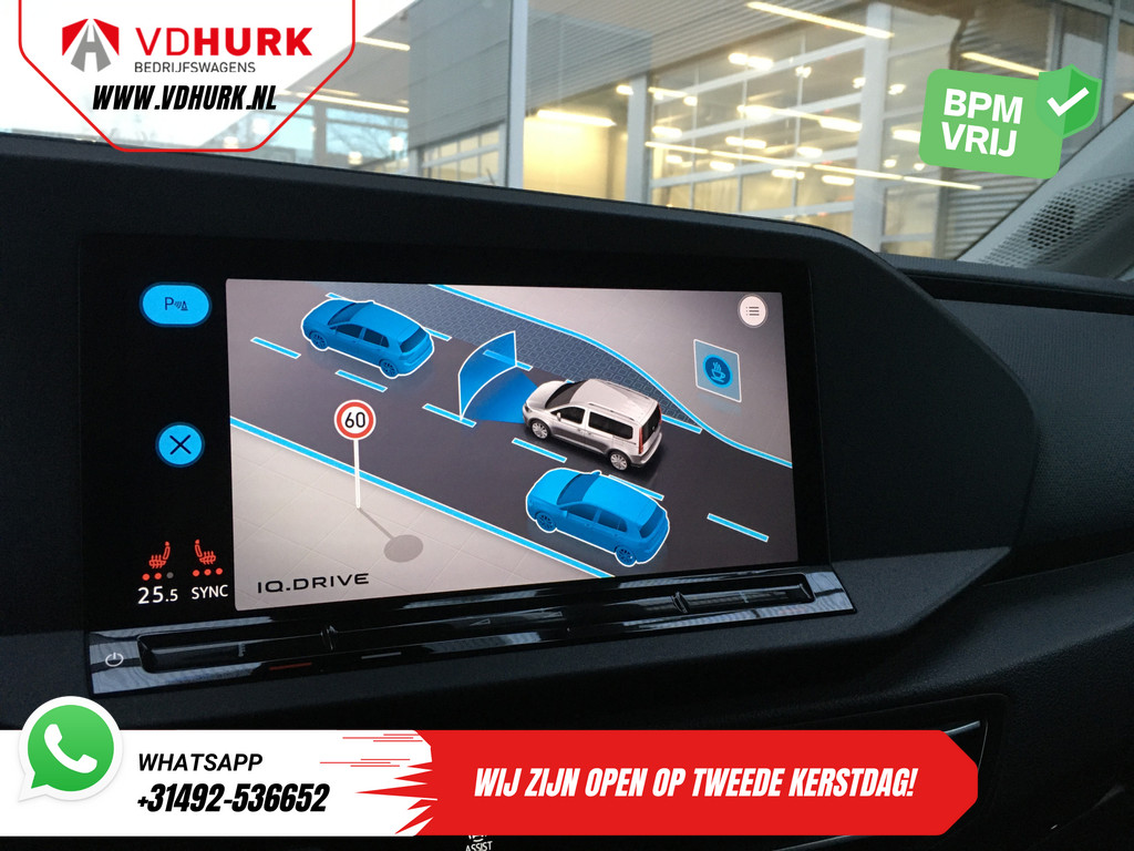 Volkswagen Caddy Cargo Bestelbus 1.5 TSI 115 pk DSG Aut. BENZINE LED/ Adapt.Cruise/ Climate/ Stoelverw./ Navi/ Camera/ Trekhaak 12