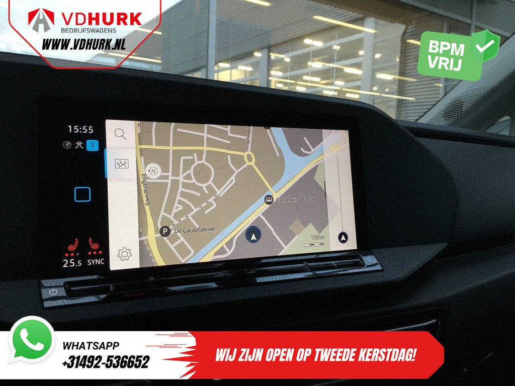 Volkswagen Caddy Cargo Bestelbus 1.5 TSI 115 pk DSG Aut. BENZINE LED/ Adapt.Cruise/ Climate/ Stoelverw./ Navi/ Camera/ Trekhaak 13