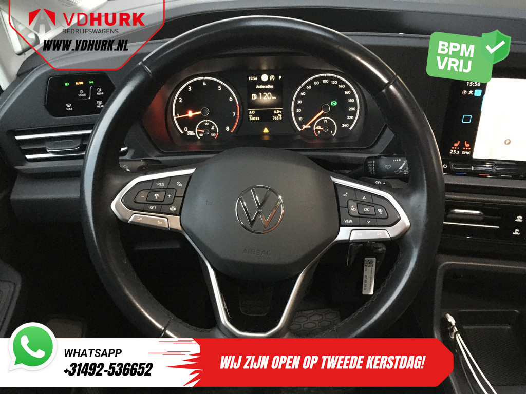 Volkswagen Caddy Cargo Bestelbus 1.5 TSI 115 pk DSG Aut. BENZINE LED/ Adapt.Cruise/ Climate/ Stoelverw./ Navi/ Camera/ Trekhaak 9