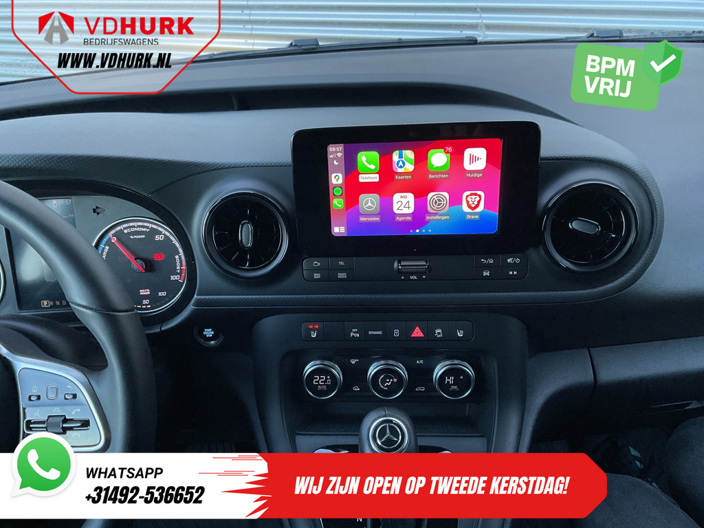 Mercedes-Benz eCitan Bestelbus 51 kWh 285 km WLTP Snellader/ LED/ Carplay/ Stoelverw./ Climate/ Navi/ Camera/ Cruise/ PDC 11