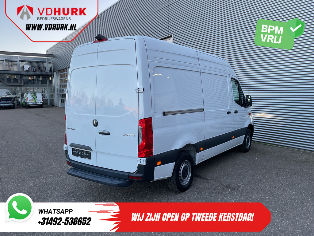 Mercedes-Benz Sprinter Bestelbus 317 CDI Aut. L2H2 LED/ Gev.Stoel/ 270 Gr.Deuren/ Stoelverw./ Navi/ Camera/ PDC/ Cruise/ Airco 14