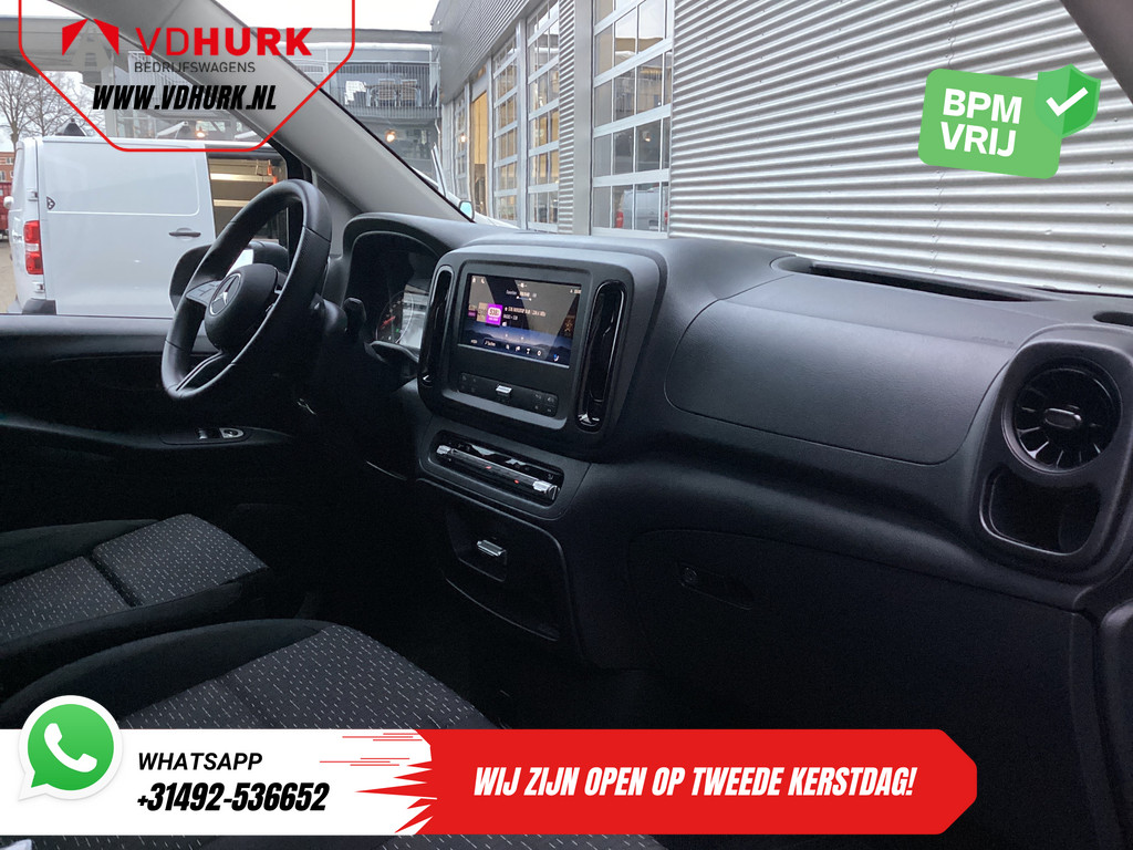 Mercedes-Benz Vito Bestelbus 119 CDI Aut. L3 LED/ 2.5t Trekverm./ 270Gr.Deuren/ Stoelverw./ Carplay/ Camera/ Trekhaak/ Cruise/ PDC/ DAB 10
