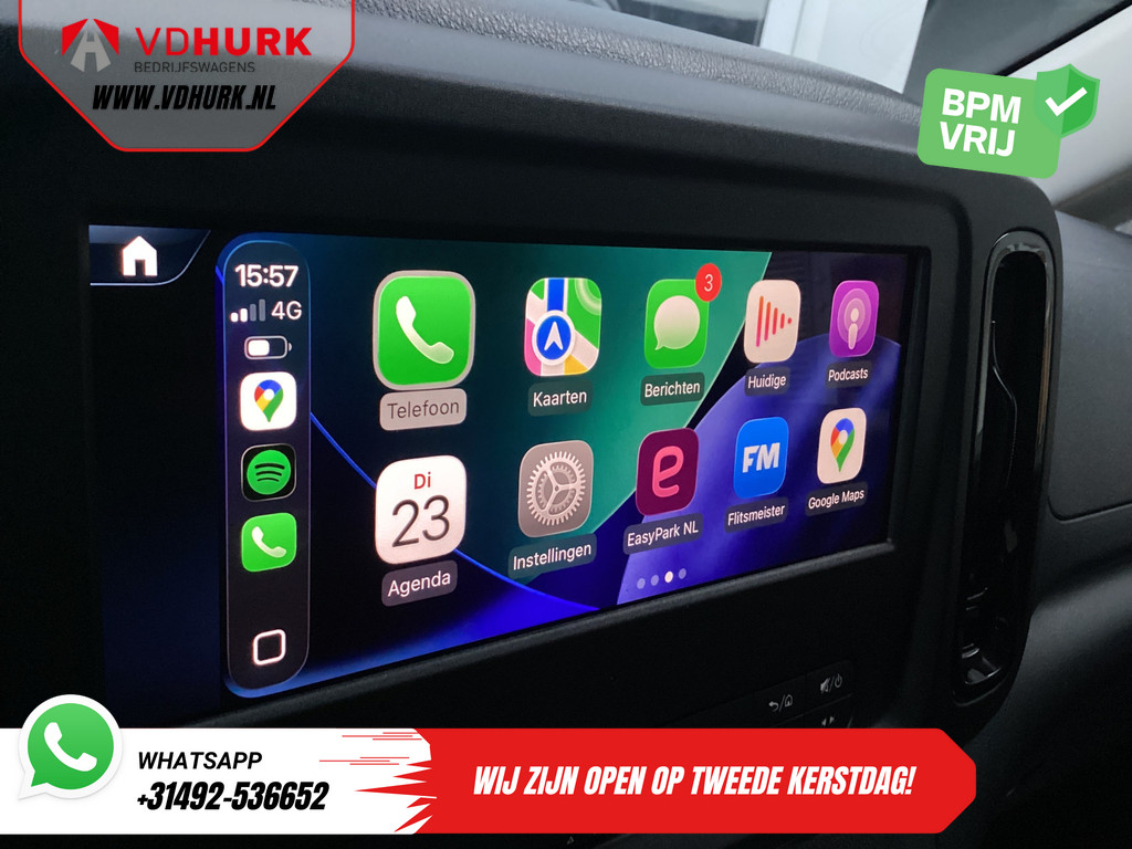 Mercedes-Benz Vito Bestelbus 119 CDI Aut. L3 LED/ 2.5t Trekverm./ 270Gr.Deuren/ Stoelverw./ Carplay/ Camera/ Trekhaak/ Cruise/ PDC/ DAB 15