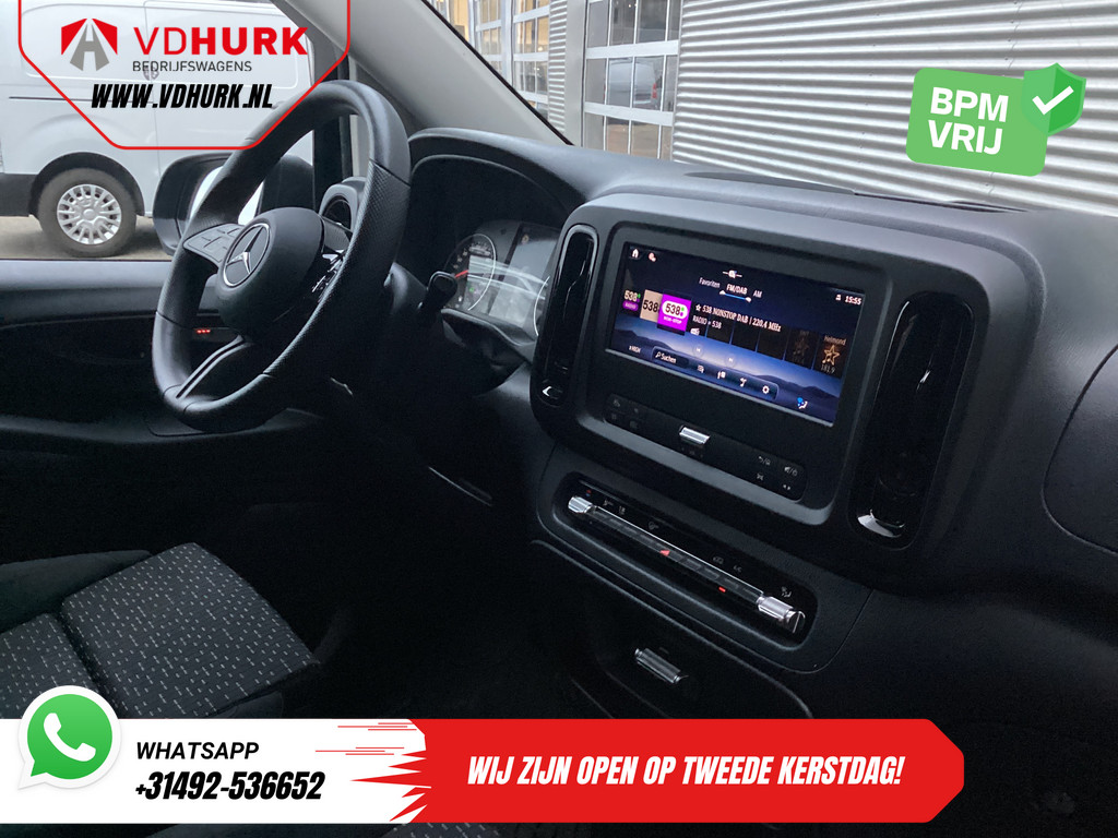Mercedes-Benz Vito Bestelbus 119 CDI Aut. L3 LED/ 2.5t Trekverm./ 270Gr.Deuren/ Stoelverw./ Carplay/ Camera/ Trekhaak/ Cruise/ PDC/ DAB 2