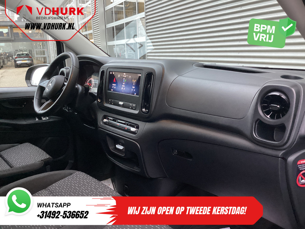 Mercedes-Benz Vito Bestelbus 116 CDI Aut. L3 LED/ 2.5t Trekverm./ 270Gr.Deuren/ Stoelverw./ Carplay/ Camera/ Trekhaak/ Cruise/ PDC/ DAB 10