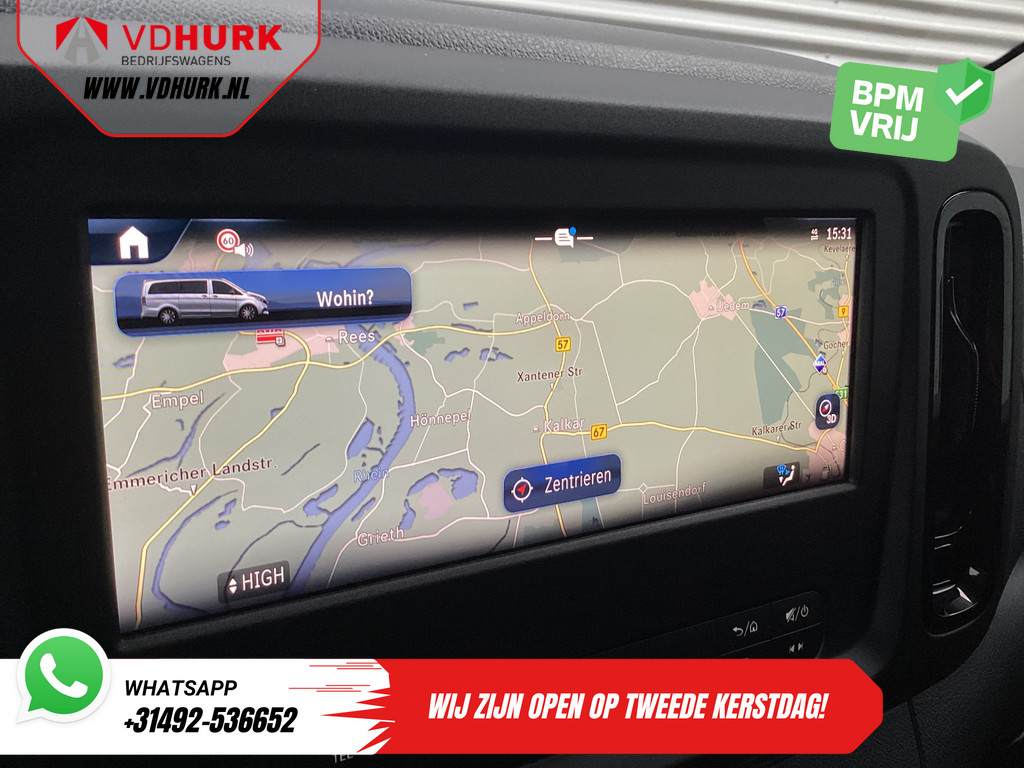 Mercedes-Benz Vito Bestelbus 116 CDI Aut. L3 LED/ 2.5t Trekverm./ 270Gr.Deuren/ Stoelverw./ Carplay/ Camera/ Trekhaak/ Cruise/ PDC/ DAB 13
