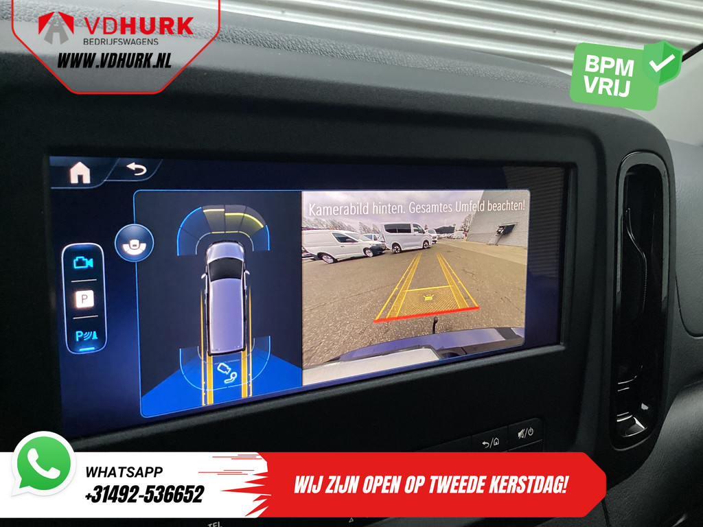 Mercedes-Benz Vito Bestelbus 116 CDI Aut. L3 LED/ 2.5t Trekverm./ 270Gr.Deuren/ Stoelverw./ Carplay/ Camera/ Trekhaak/ Cruise/ PDC/ DAB 15