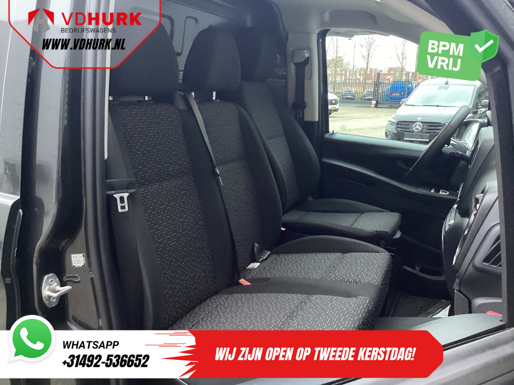Mercedes-Benz Vito Bestelbus 116 CDI Aut. L3 LED/ 2.5t Trekverm./ 270Gr.Deuren/ Stoelverw./ Carplay/ Camera/ Trekhaak/ Cruise/ PDC/ DAB 9