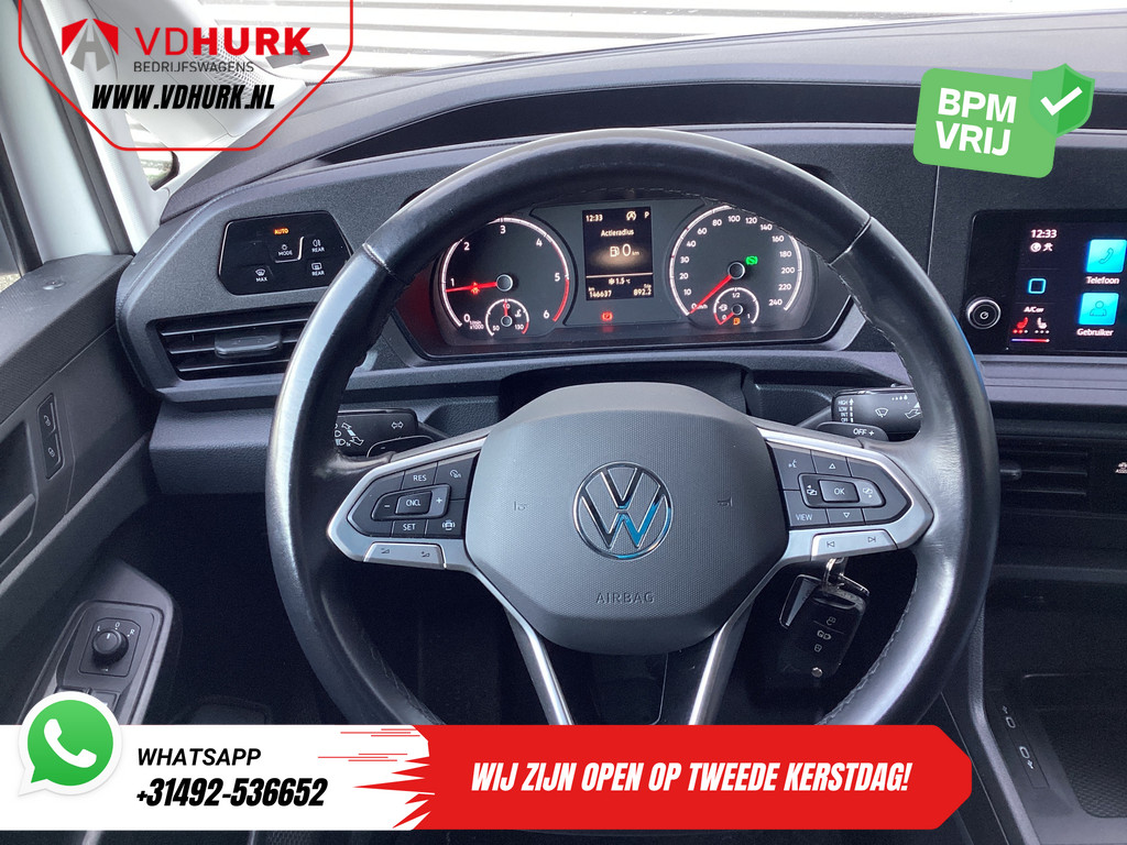 Volkswagen Caddy Cargo Bestelbus Maxi 2.0 TDI 125 pk DSG Aut. Standkachel/ Afn. Trekhaak/ Stoelverw./ Airco/ Cruise/ Camera/ PDC 12