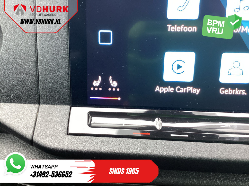Volkswagen Caddy Cargo Bestelbus 2.0 TDI 125 pk DSG Aut. LED/ Virtual Cockpit/ Standkachel/ Stoelverw./ Carplay/ Navi/ Cruise/ Camera/ PDC/ Trekhaak 14