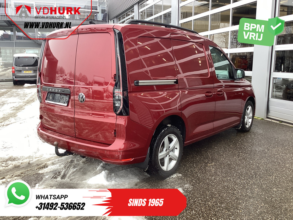 Volkswagen Caddy Cargo Bestelbus 2.0 TDI 125 pk DSG Aut. LED/ Virtual Cockpit/ Standkachel/ Stoelverw./ Carplay/ Navi/ Cruise/ Camera/ PDC/ Trekhaak 8