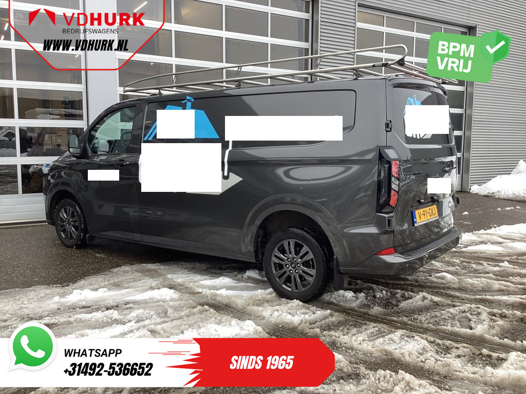 Ford Transit Custom Bestelbus 2.0 TDCI L2 Aut. Limited Garantie tot 8-'29/ NL Auto/ LED/ Carplay/ Alarm III/ 2.5t Trekverm./ Stoelverw./ Imperiaal/ Camera/ Cr 1