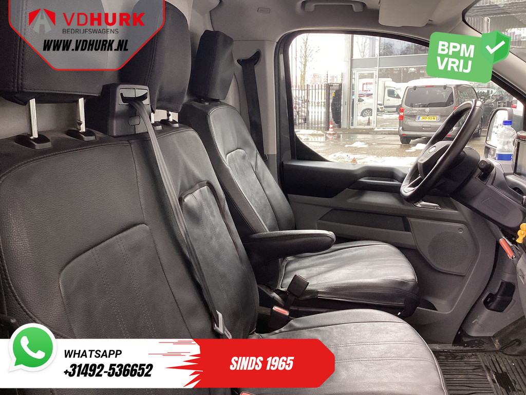 Ford Transit Custom Bestelbus 2.0 TDCI L2 Aut. Limited Garantie tot 8-'29/ NL Auto/ LED/ Carplay/ Alarm III/ 2.5t Trekverm./ Stoelverw./ Imperiaal/ Camera/ Cr 10