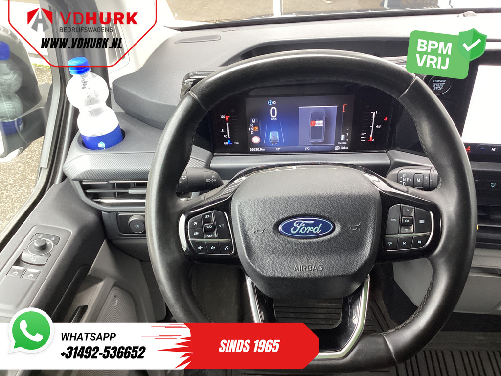 Ford Transit Custom Bestelbus 2.0 TDCI L2 Aut. Limited Garantie tot 8-'29/ NL Auto/ LED/ Carplay/ Alarm III/ 2.5t Trekverm./ Stoelverw./ Imperiaal/ Camera/ Cr 13