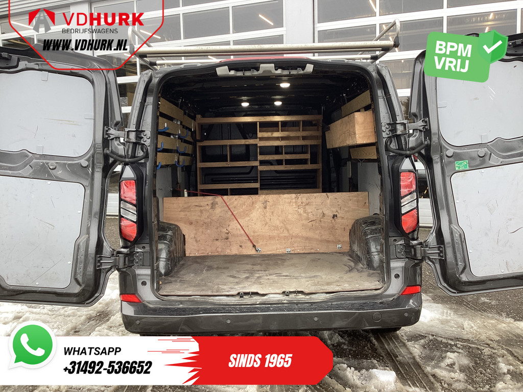 Ford Transit Custom Bestelbus 2.0 TDCI L2 Aut. Limited Garantie tot 8-'29/ NL Auto/ LED/ Carplay/ Alarm III/ 2.5t Trekverm./ Stoelverw./ Imperiaal/ Camera/ Cr 4