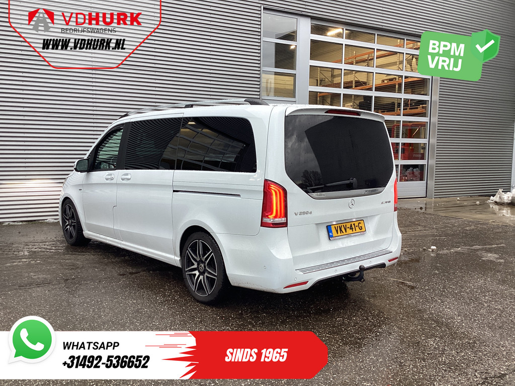 Mercedes-Benz V-Klasse Bestelbus 250d DC Dubbel Cabine Exclusive AMG/ Pano/ Stoelvent./ Mem.Stoelen/ Koelvak/ Adapt.Cruise/ 360 Camera/ Burmester/ Standkachel/ L 1