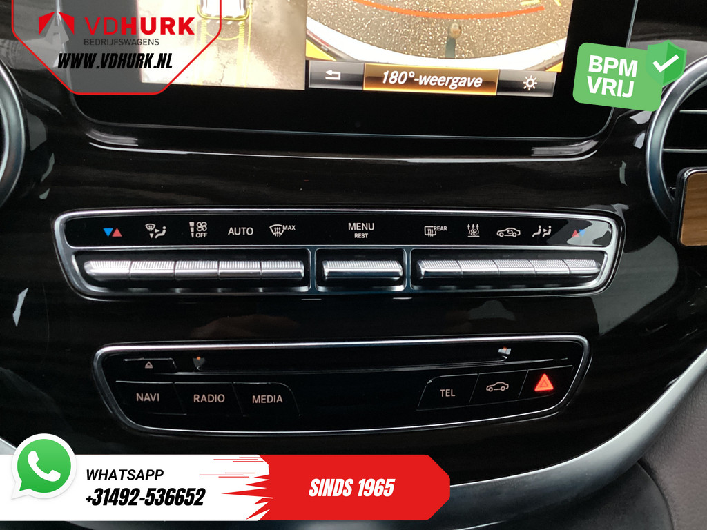 Mercedes-Benz V-Klasse Bestelbus 250d DC Dubbel Cabine Exclusive AMG/ Pano/ Stoelvent./ Mem.Stoelen/ Koelvak/ Adapt.Cruise/ 360 Camera/ Burmester/ Standkachel/ L 21