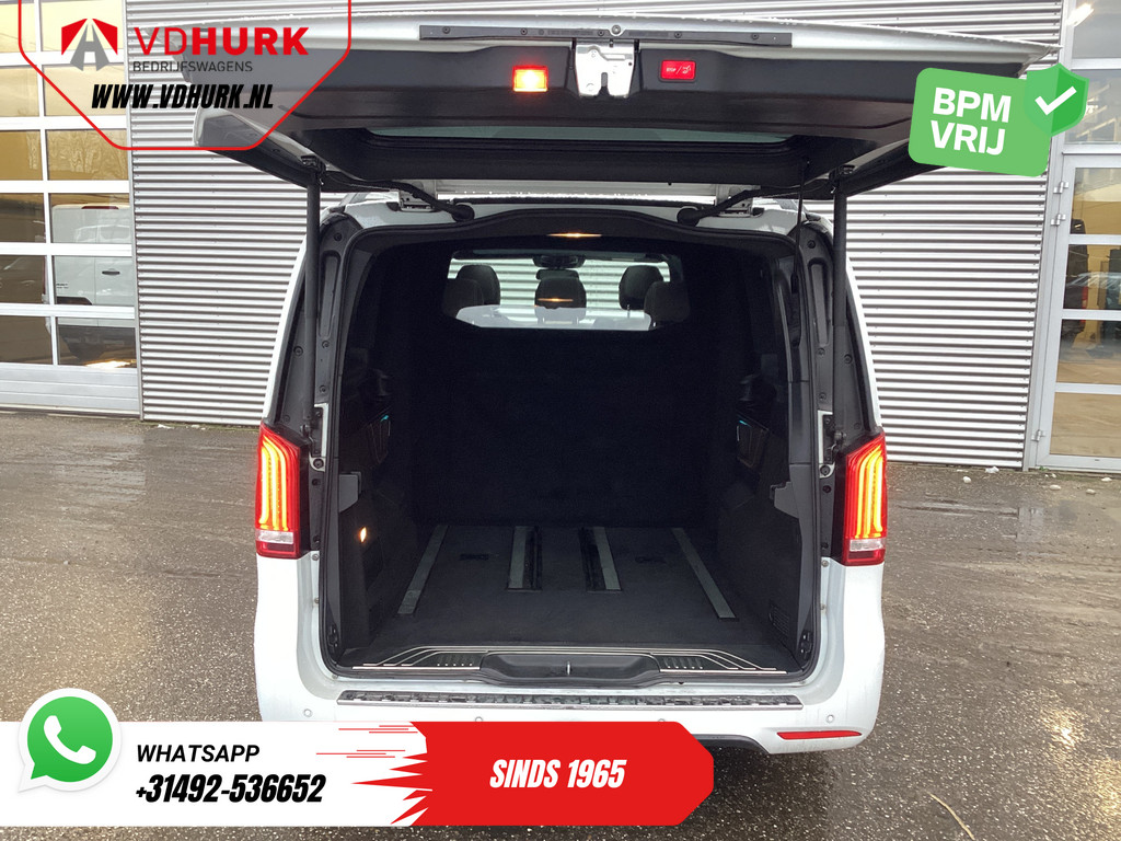 Mercedes-Benz V-Klasse Bestelbus 250d DC Dubbel Cabine Exclusive AMG/ Pano/ Stoelvent./ Mem.Stoelen/ Koelvak/ Adapt.Cruise/ 360 Camera/ Burmester/ Standkachel/ L 4
