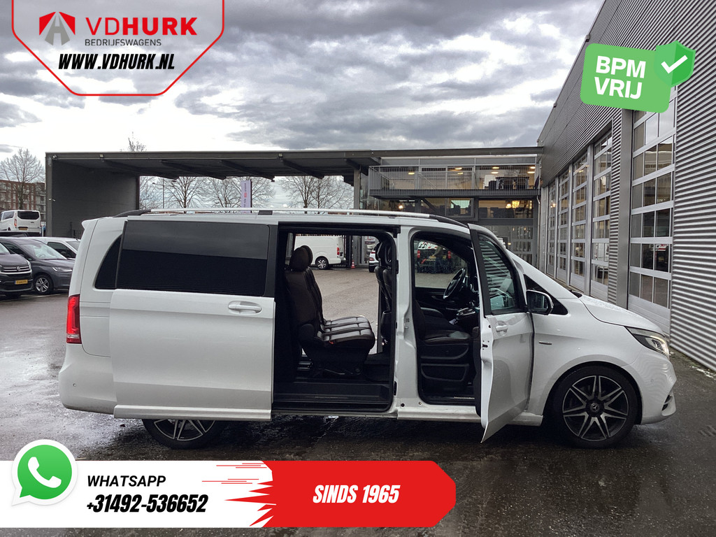 Mercedes-Benz V-Klasse Bestelbus 250d DC Dubbel Cabine Exclusive AMG/ Pano/ Stoelvent./ Mem.Stoelen/ Koelvak/ Adapt.Cruise/ 360 Camera/ Burmester/ Standkachel/ L 5