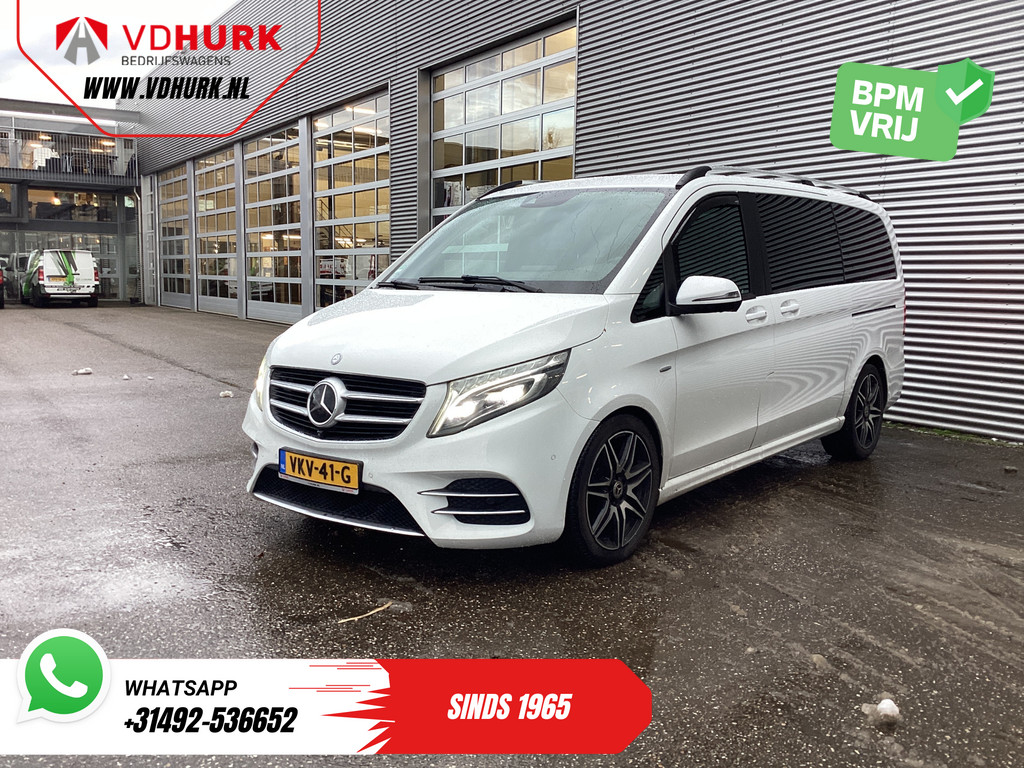 Mercedes-Benz V-Klasse Bestelbus 250d DC Dubbel Cabine Exclusive AMG/ Pano/ Stoelvent./ Mem.Stoelen/ Koelvak/ Adapt.Cruise/ 360 Camera/ Burmester/ Standkachel/ L 6