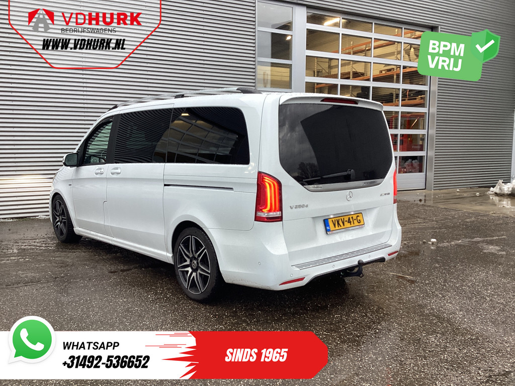 Mercedes-Benz V-Klasse Bestelbus 250d DC Dubbel Cabine Exclusive AMG/ Pano/ Stoelvent./ Mem.Stoelen/ Koelvak/ Adapt.Cruise/ 360 Camera/ Burmester/ Standkachel/ L 8