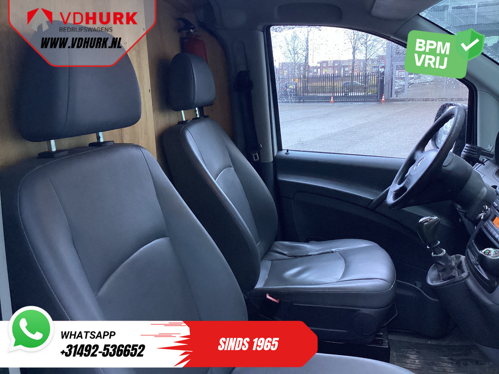 Mercedes-Benz Vito Bestelbus 109 CDI EXPORT NL Auto/ Airco/ 16”LMV/ PDC/ Trekhaak/ Betimmerd/ Radio 10