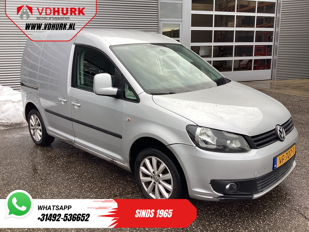 Volkswagen Caddy Bestelbus 1.6 TDI 100 pk Aut. Export DB-Riem V.V/ Leder/ Stoelverw./ Cruise/ Airco/ LMV/ PDC/ Trekhaak/ 0