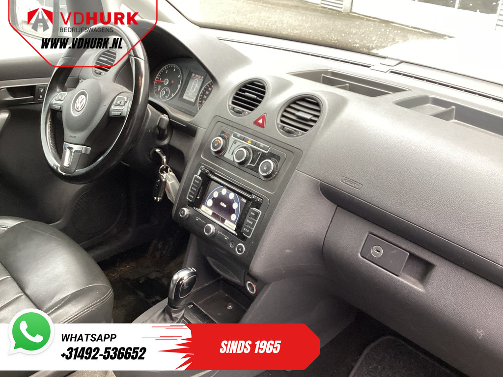 Volkswagen Caddy Bestelbus 1.6 TDI 100 pk Aut. Export DB-Riem V.V/ Leder/ Stoelverw./ Cruise/ Airco/ LMV/ PDC/ Trekhaak/ 2