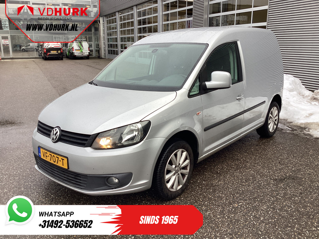Volkswagen Caddy Bestelbus 1.6 TDI 100 pk Aut. Export DB-Riem V.V/ Leder/ Stoelverw./ Cruise/ Airco/ LMV/ PDC/ Trekhaak/ 7