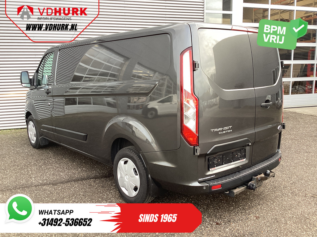 Ford Transit Custom Bestelbus 320 2.0 TDCI 130 pk Aut. L2 Trend Weinig Km/ Carplay/ Cruise/ Airco/ Camera/ PDC V+A/ Trekhaak 1