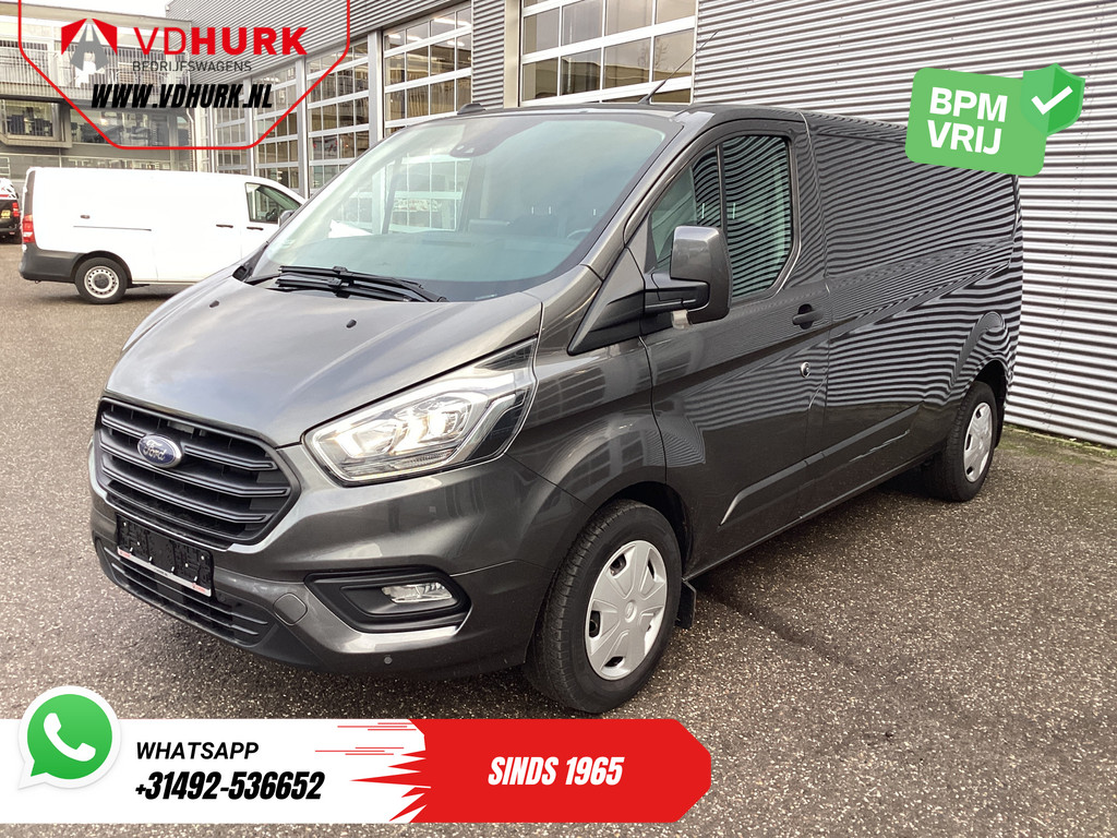 Ford Transit Custom Bestelbus 320 2.0 TDCI 130 pk Aut. L2 Trend Weinig Km/ Carplay/ Cruise/ Airco/ Camera/ PDC V+A/ Trekhaak 8