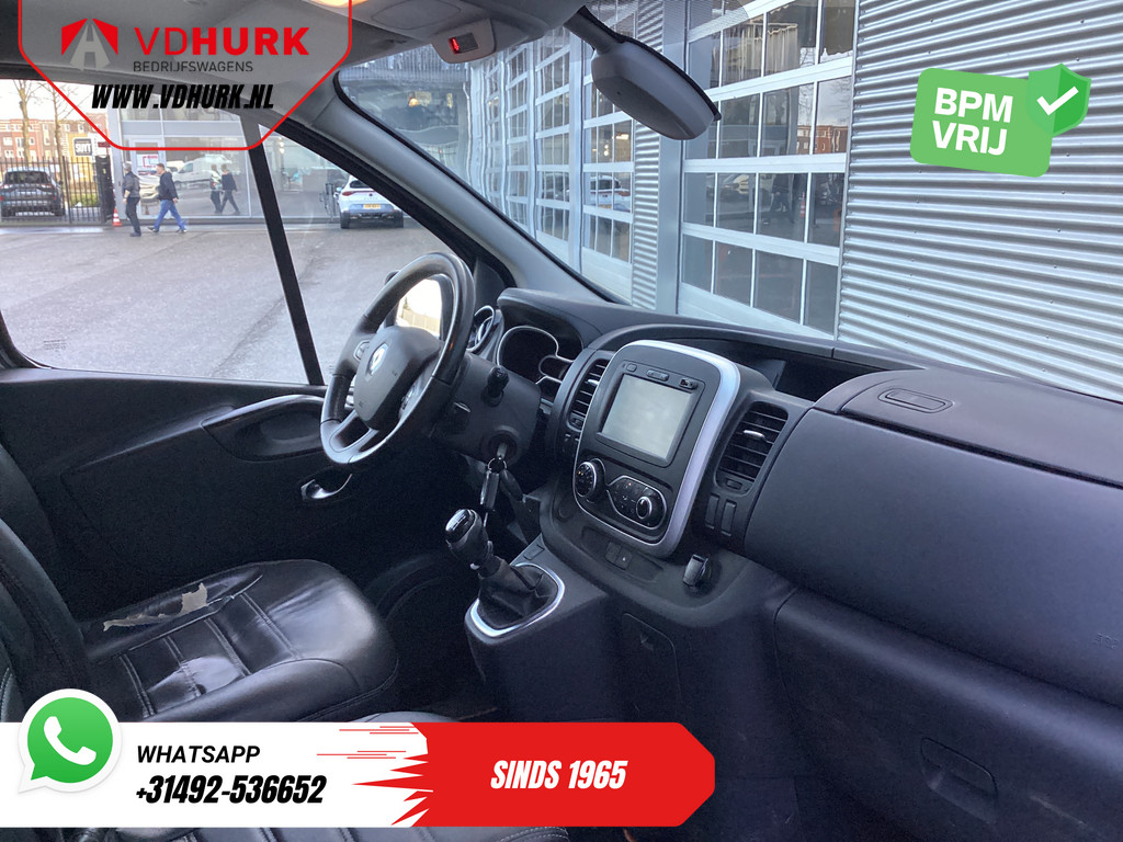 Renault Trafic Bestelbus 2.0 dCi 145 pk L2 NL Auto/ LED/ Carplay/ Climate/ Imperiaal/ Navi/ Camera/ Cruise/ 17'LMV/ PDC/ Trekhaak 2